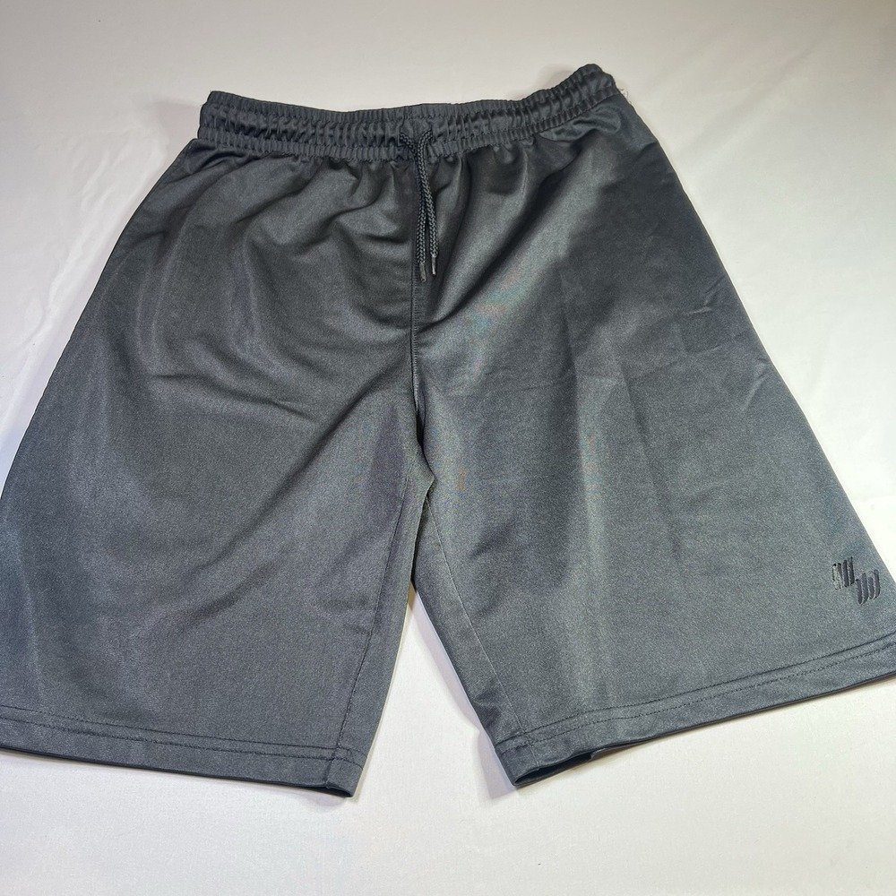 Boys Size XL 14 Place Sport Short Activewear Gray‎ Large Adjustable Waist TCP